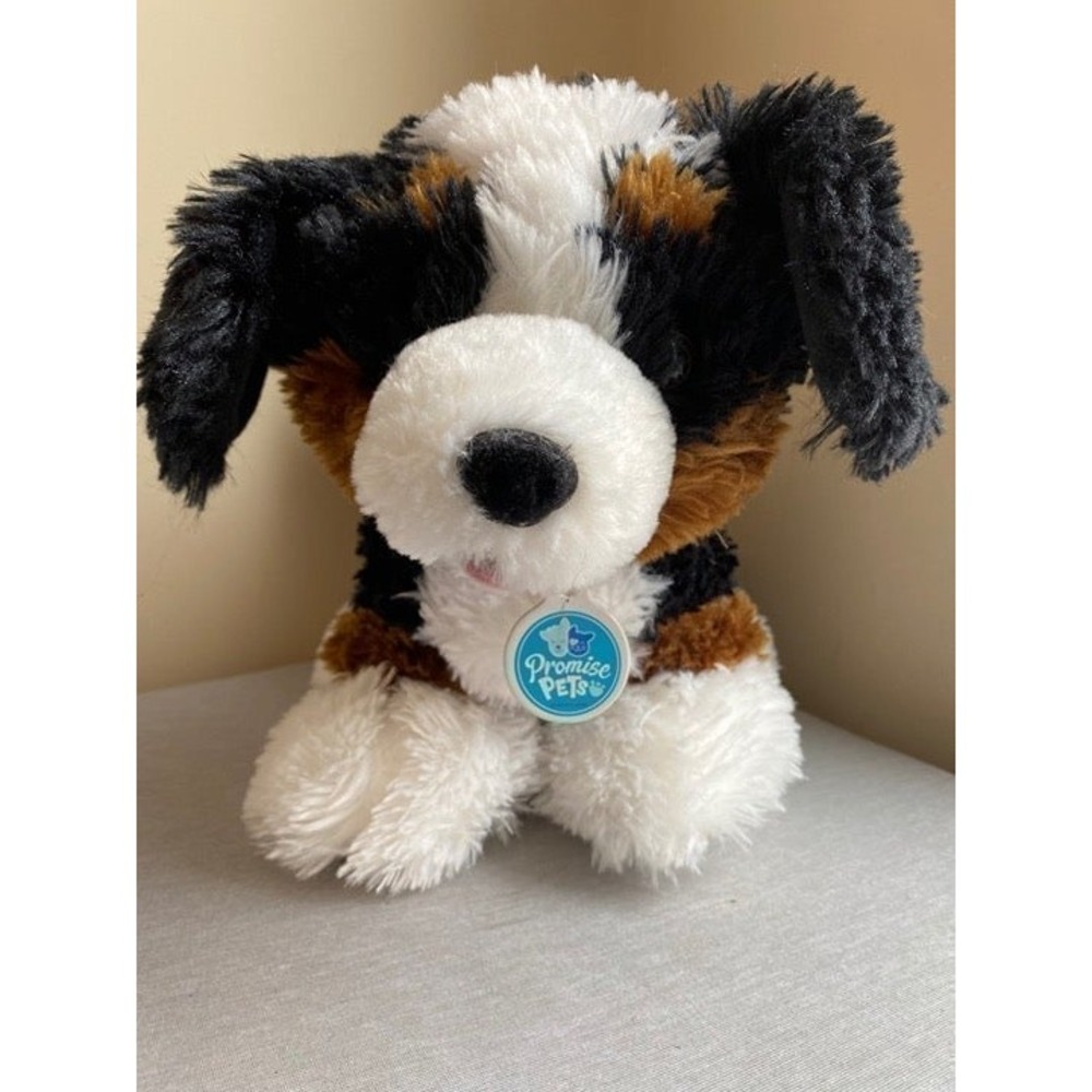 Build A Bear Bernese Realistic Mountain Dog Puppy Promise Pets BAB 12" sku12